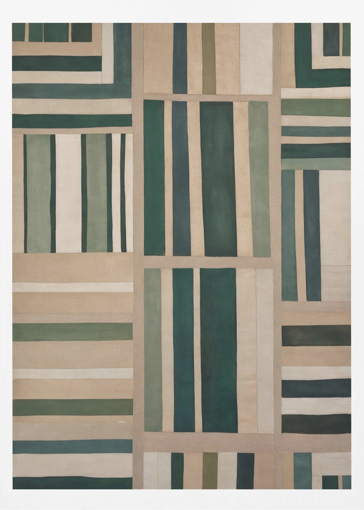 Tapisserie géométrique | Affiche