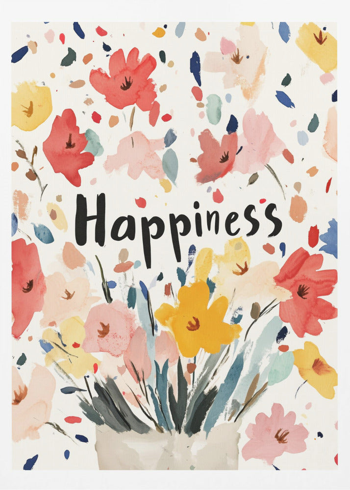 Fleurs de joie | Affiche