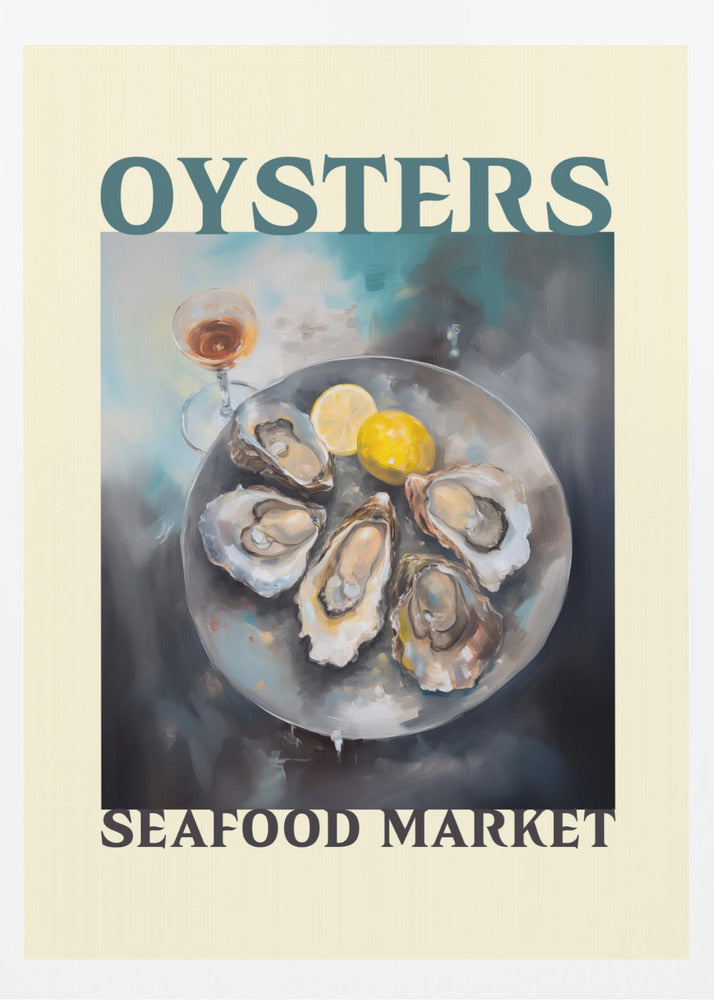 Oysters Seafood Market | Poster