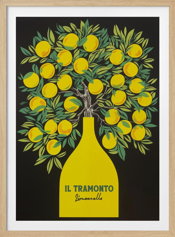 Limoncello Il Tramonto | Affisch