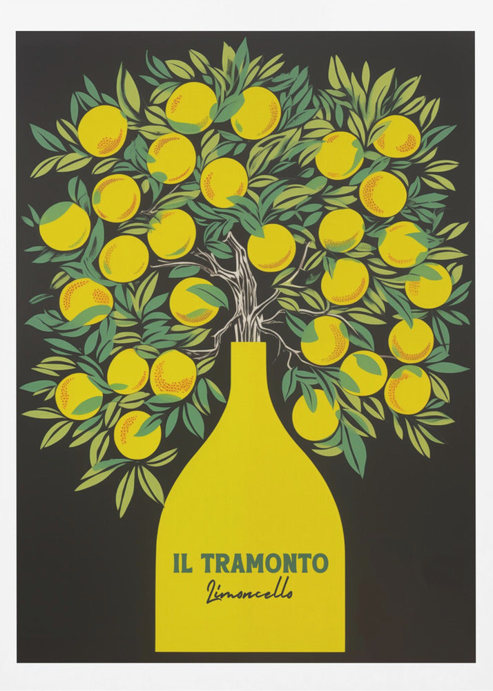Limoncello Il Tramonto | Affisch