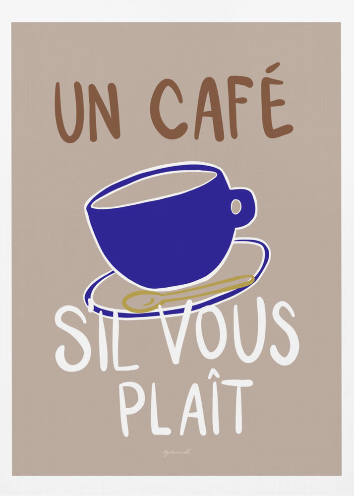 Un café | Poster