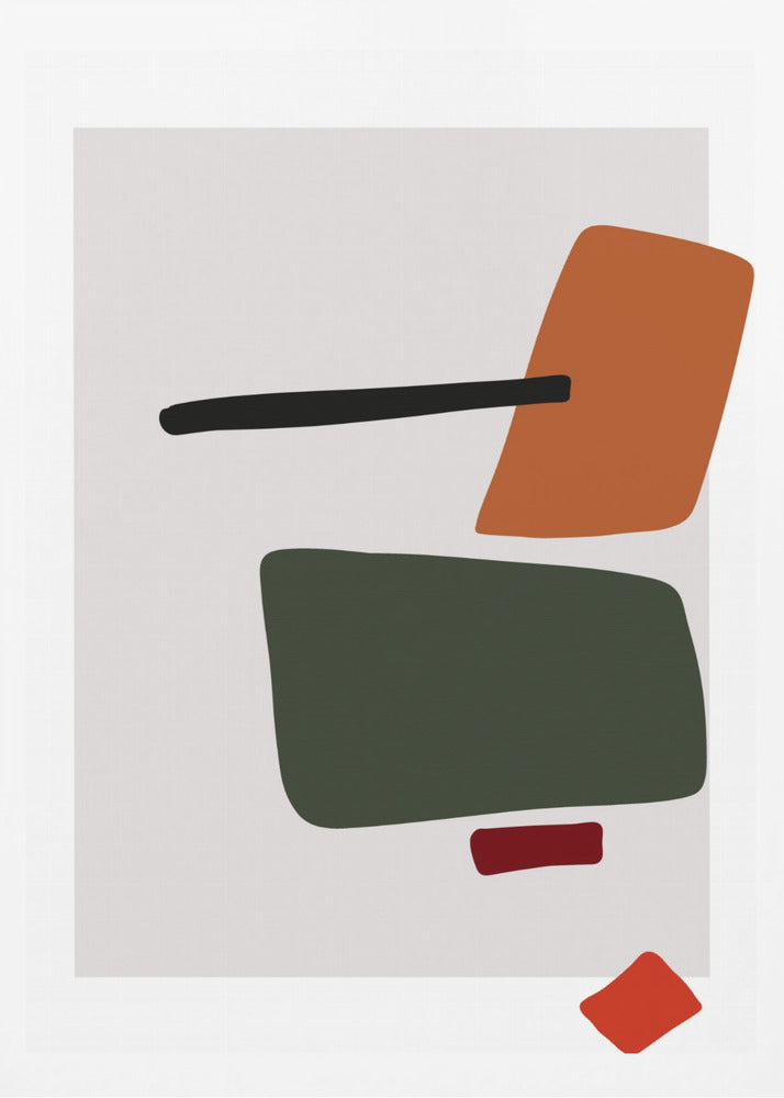 Formes en équilibre | Affiche