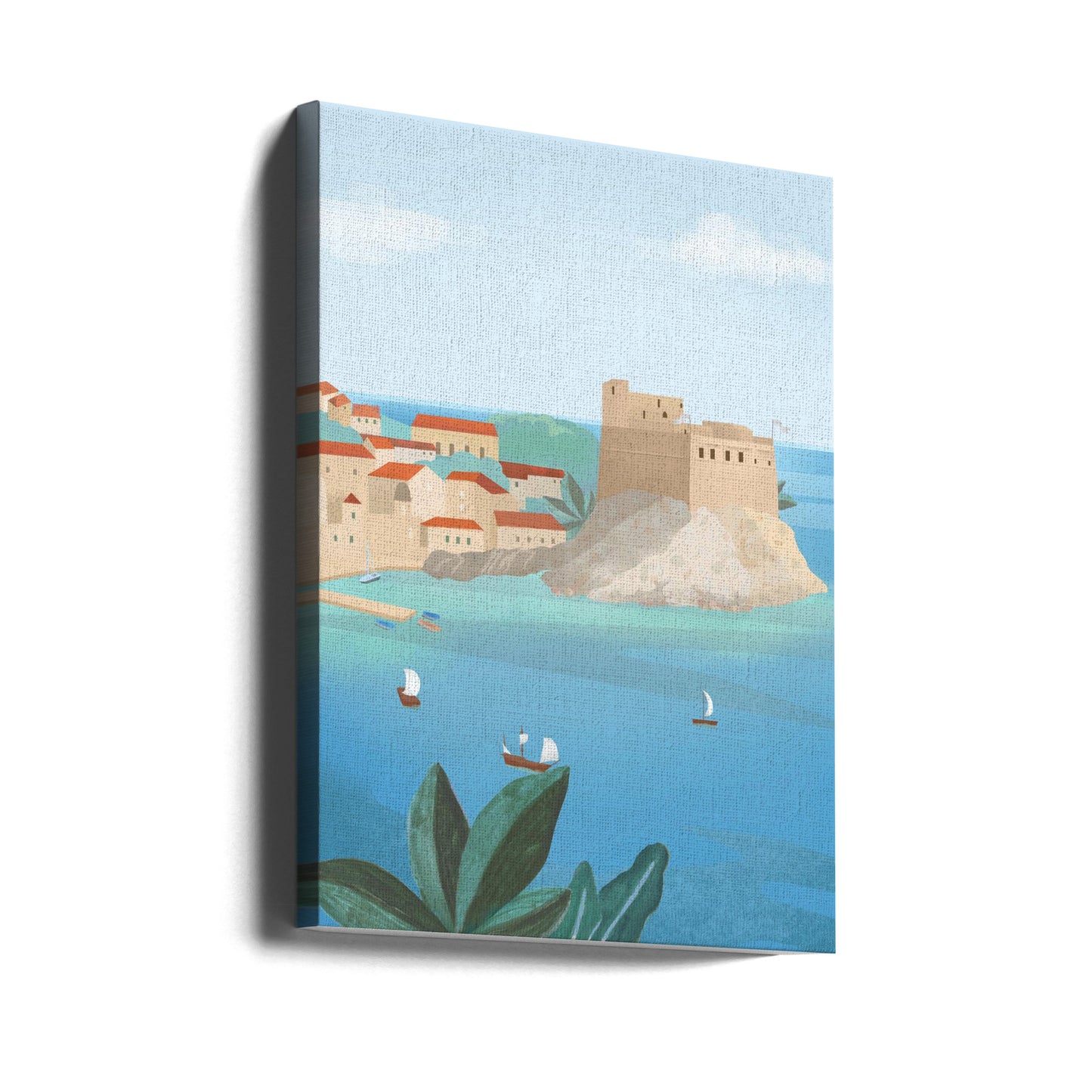 Forteresse de Dubrovnik | Tableaux sur Toile