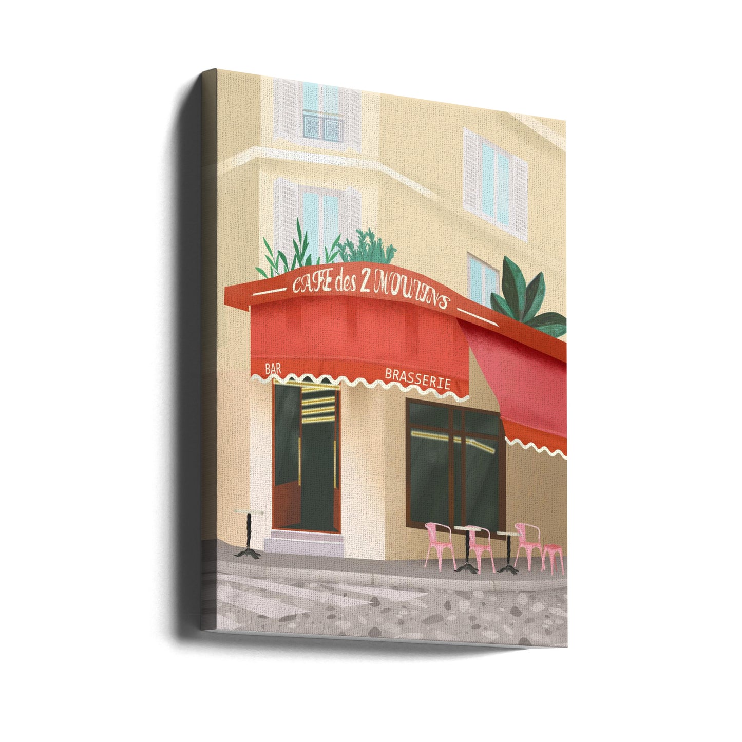 Cafe De Paris | Tableaux sur Toile