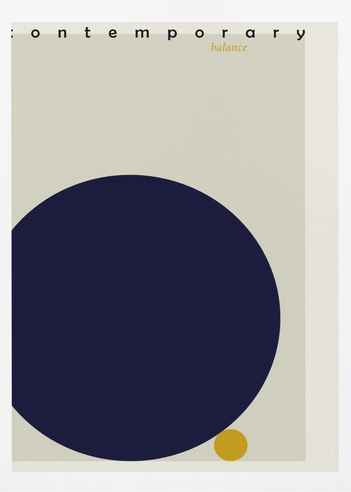 Itération optimiste, équilibre contemporain | Affiches