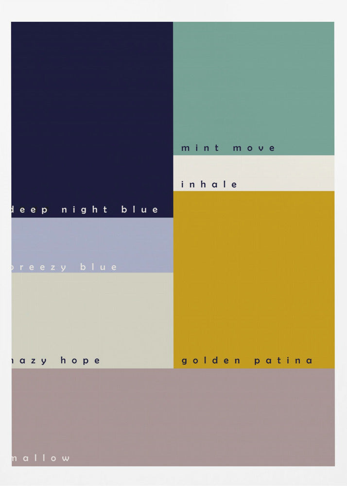 Émotions colorées et attendues | Affiches