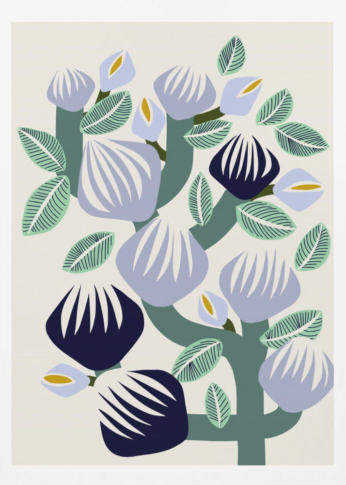 Itération optimiste Branche audacieuse | Affiches