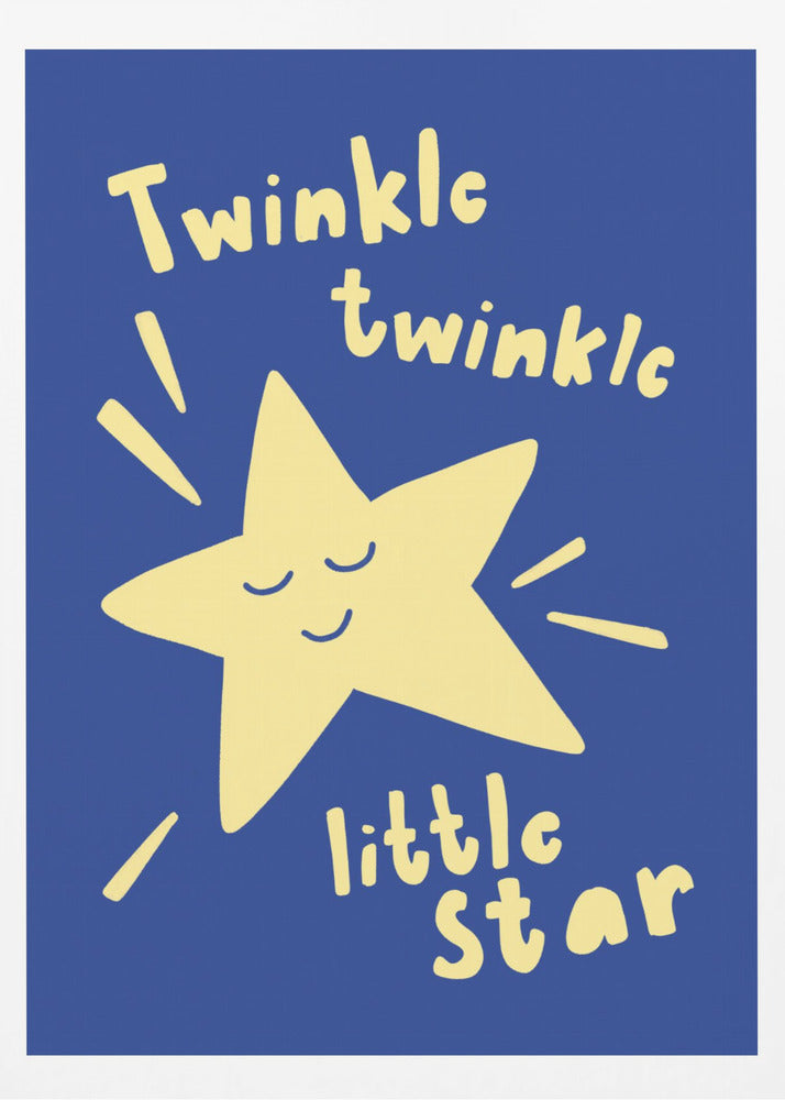 Rêve d'étoiles scintillantes | Affiche