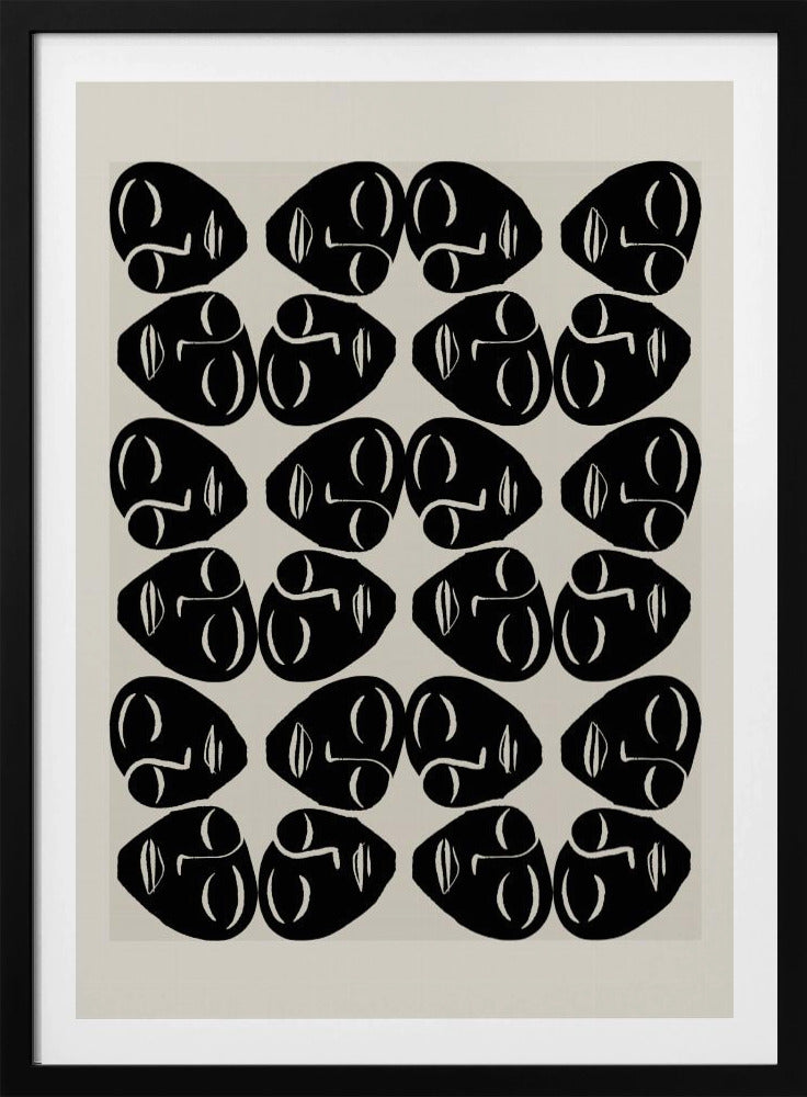 Echoing Faces | Poster