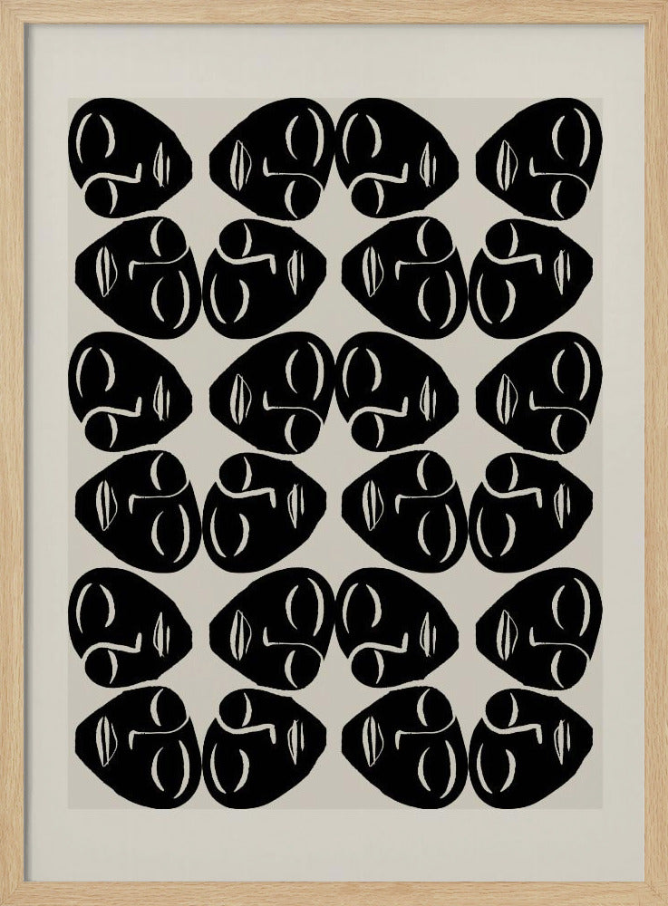 Echoing Faces | Poster