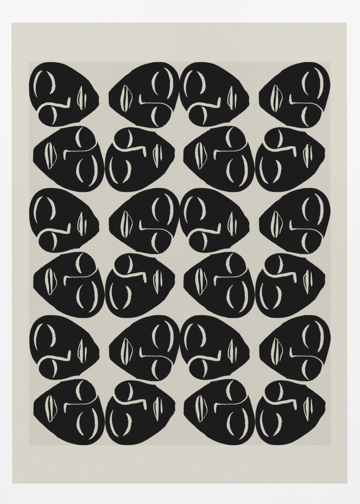 Echoing Faces | Poster
