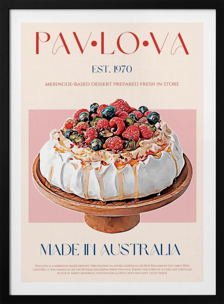 Berry Pavlova Delight | Poster