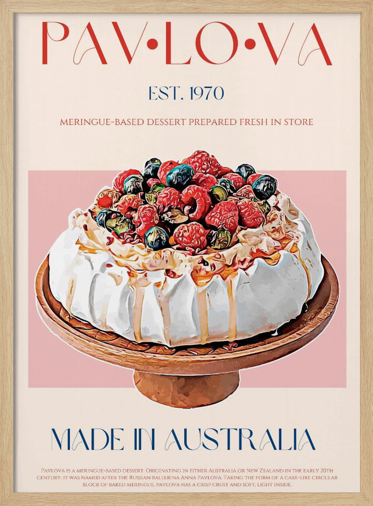 Berry Pavlova Delight | Poster