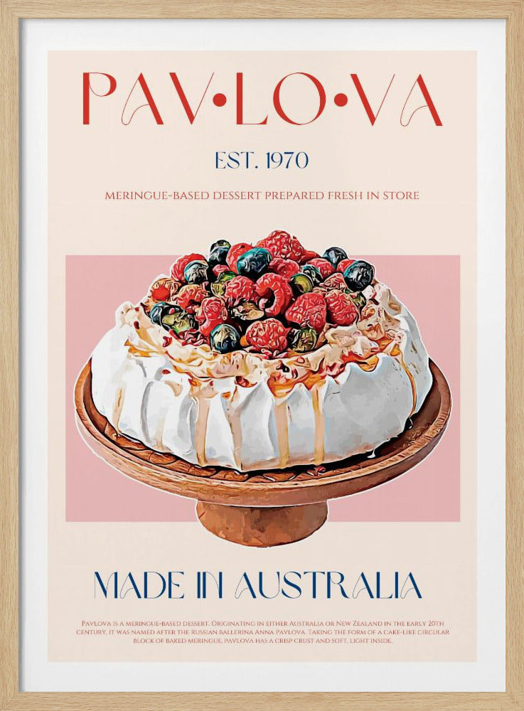 Berry Pavlova Delight | Poster