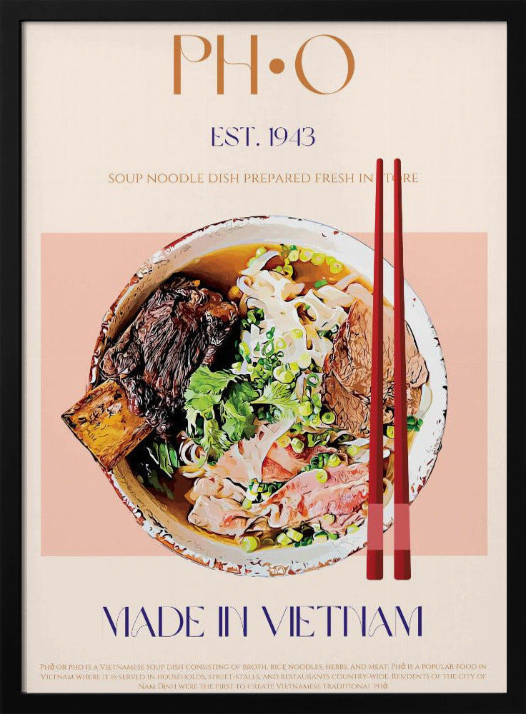 Vietnamese Noodle Delight | Poster