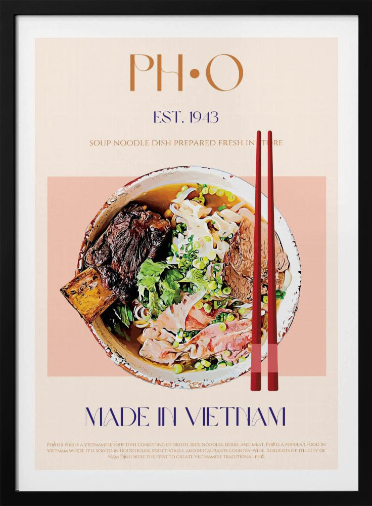 Vietnamese Noodle Delight | Poster