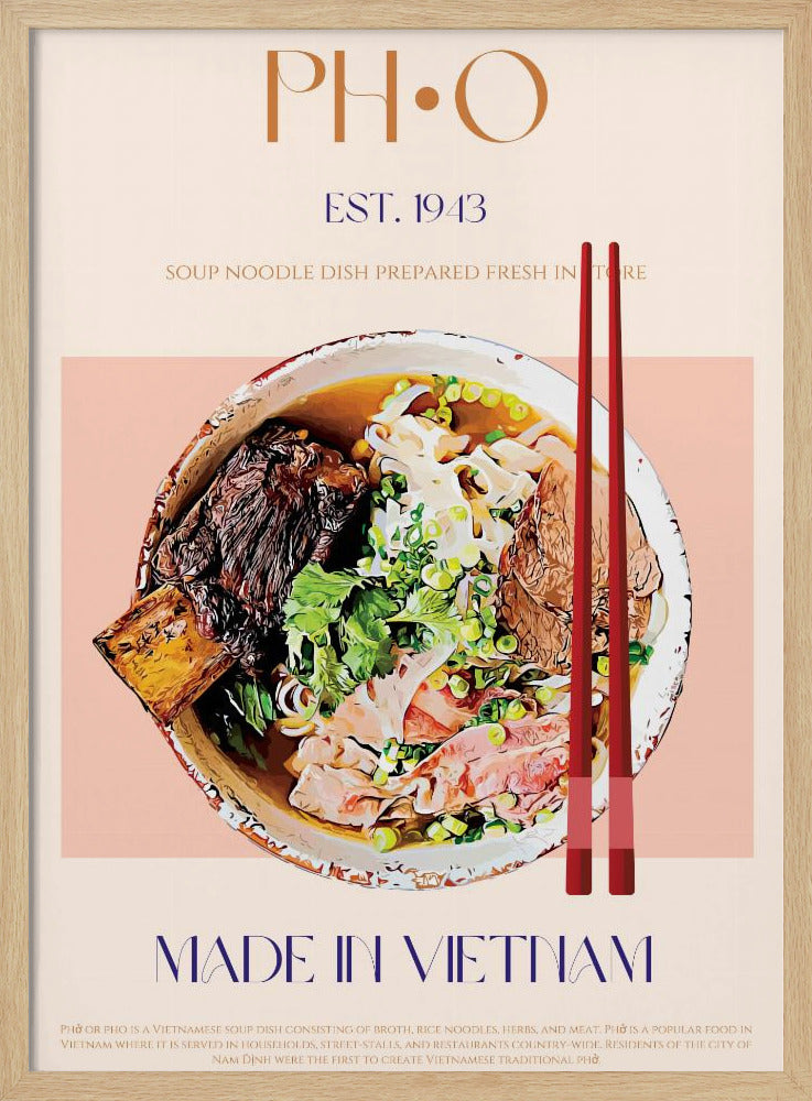 Vietnamese Noodle Delight | Poster