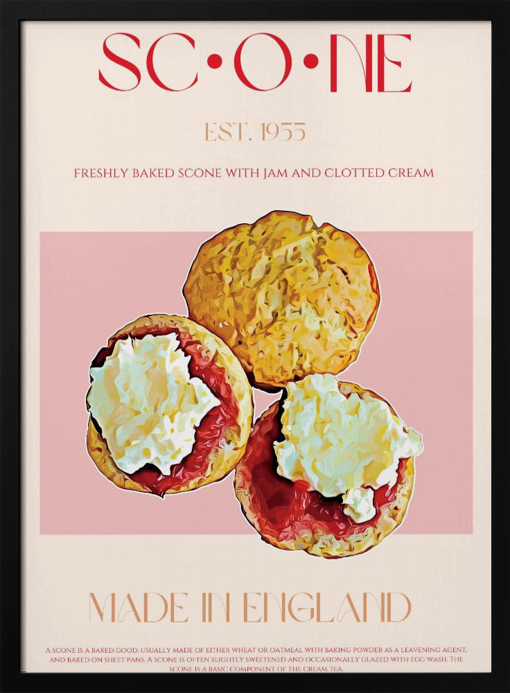 English Scone Delight | Poster