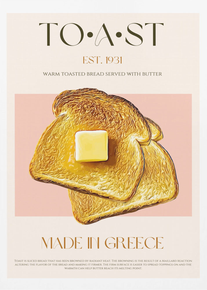 Toast Print | Poster