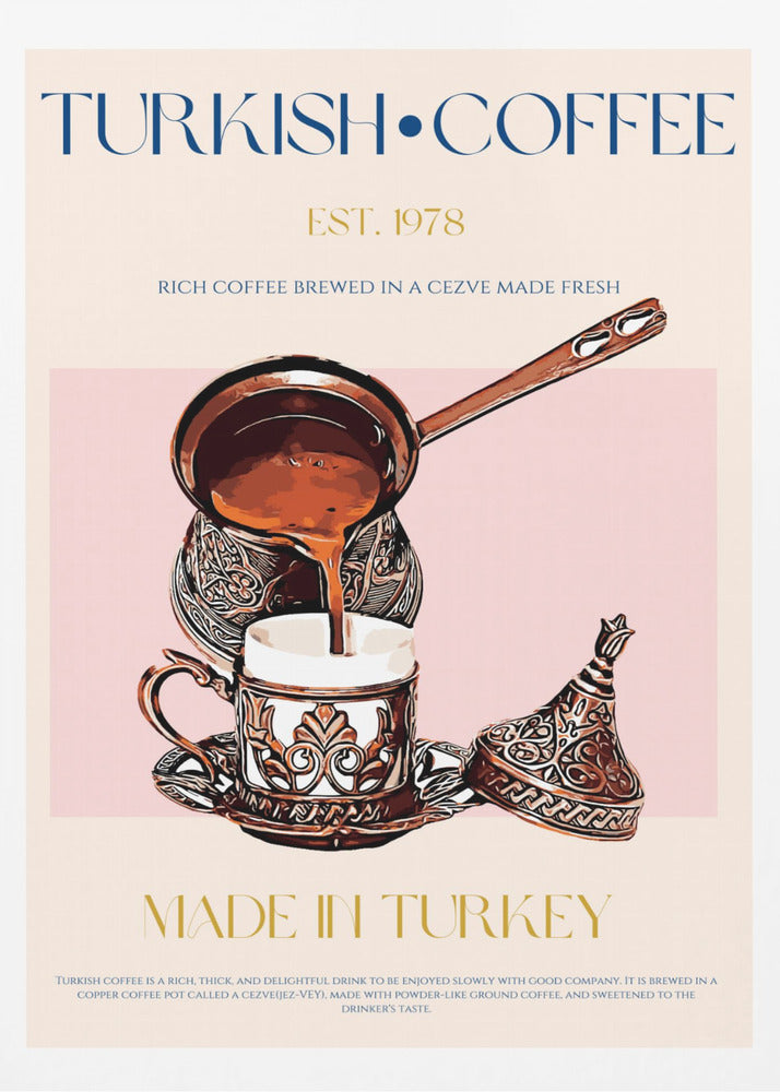 Turkish Coffee Print | Poster