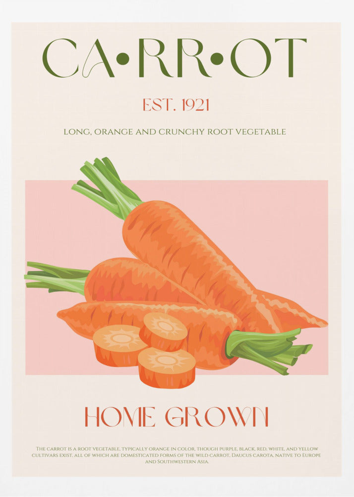 Orange Harvest Charm | Poster