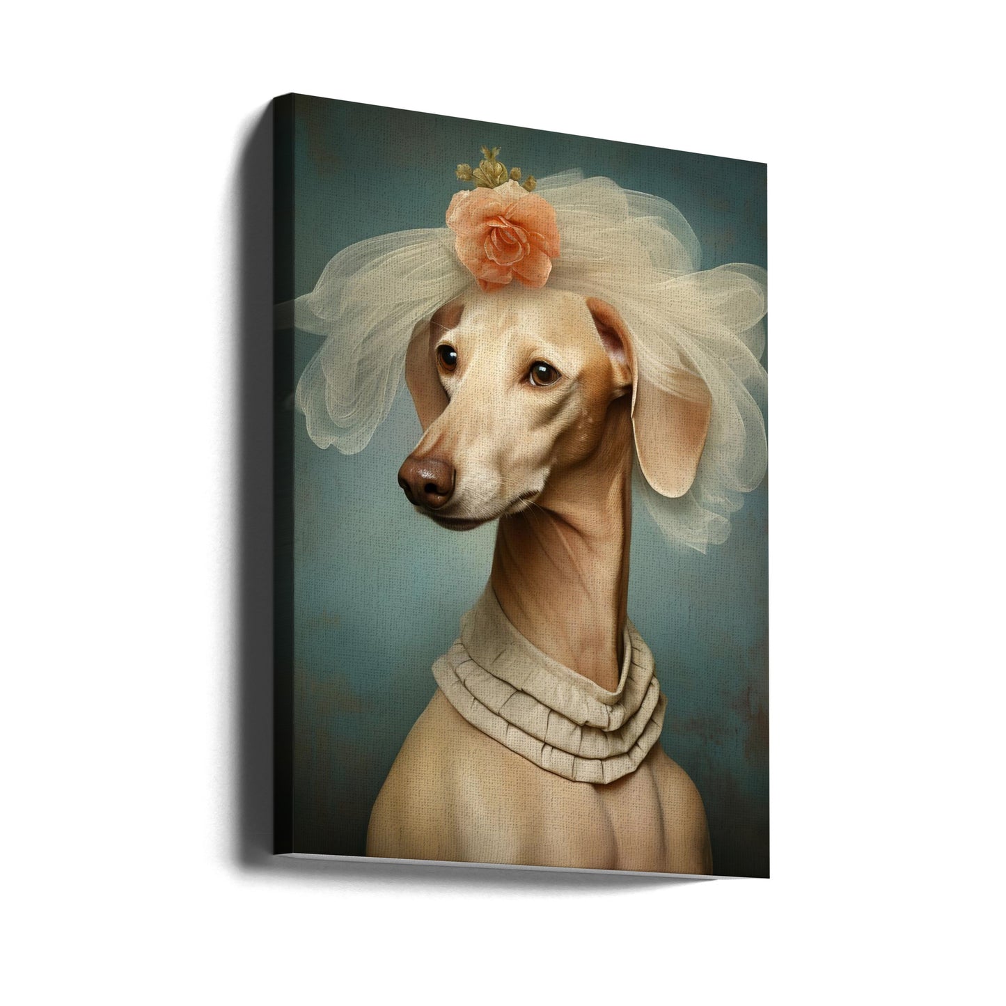 Perro humano 0001 2024 diciembre Posters - Impresiones de Arte Mujer Perro 5.jpg | Impresiones en Lienzo