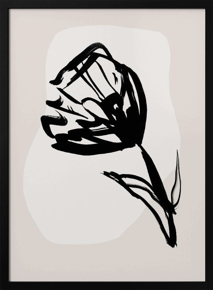 Monochrome Blossom | Poster