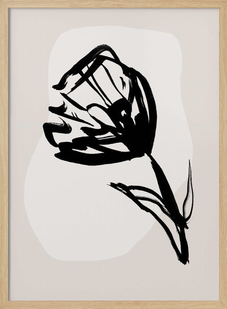 Monochrome Blossom | Poster
