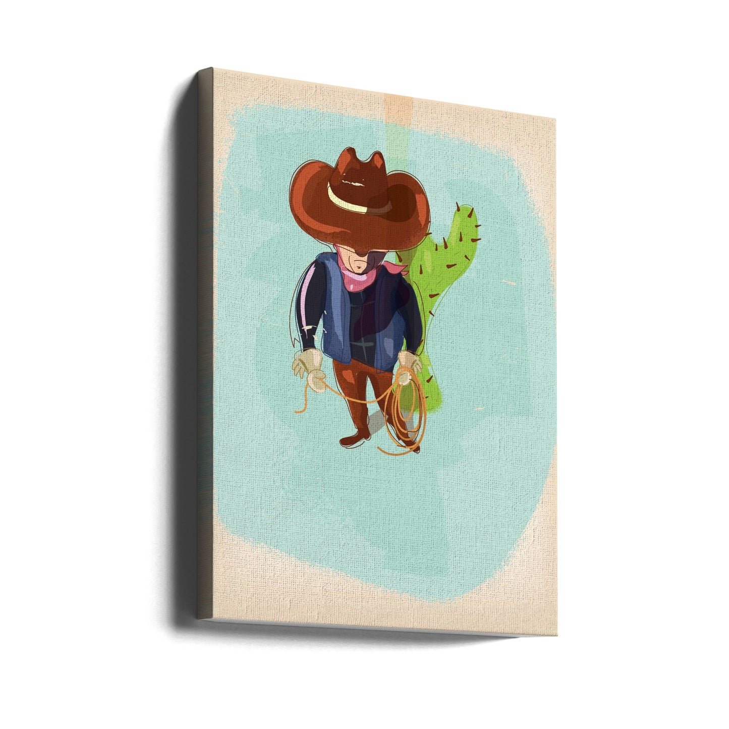 Cowboy du Texas | Tableaux sur Toile