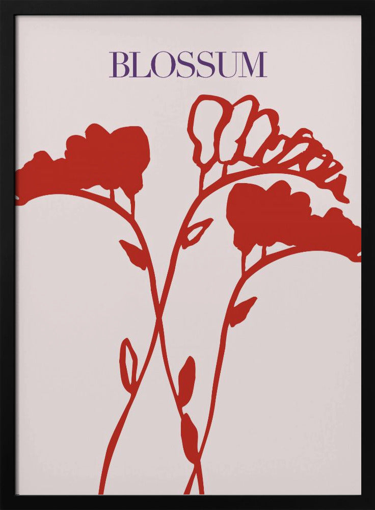 Crimson Blossoms | Poster