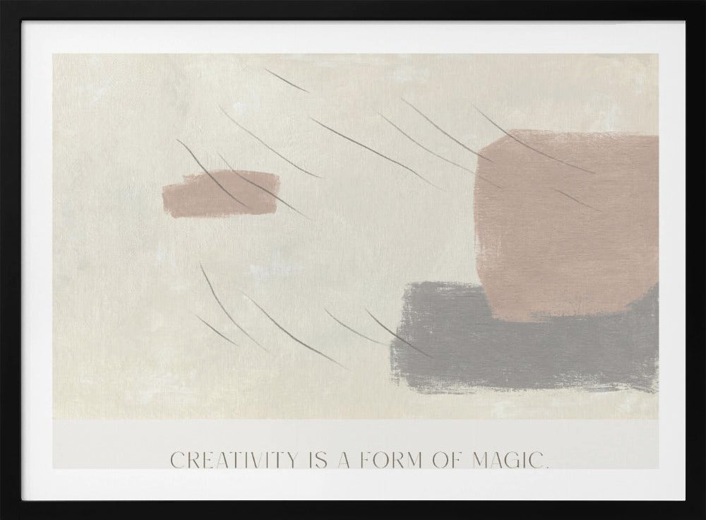 Creativityisaformofmagic | Poster