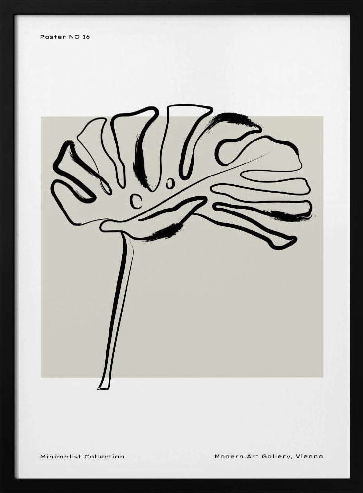 Leafy Elegance | Poster