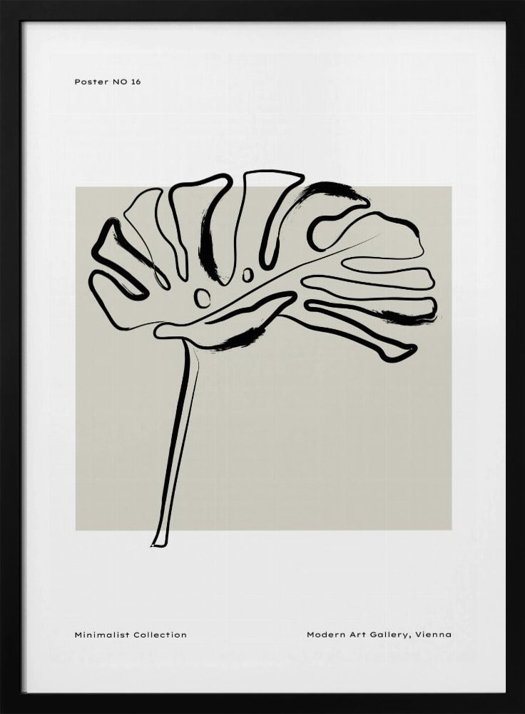 Leafy Elegance | Poster
