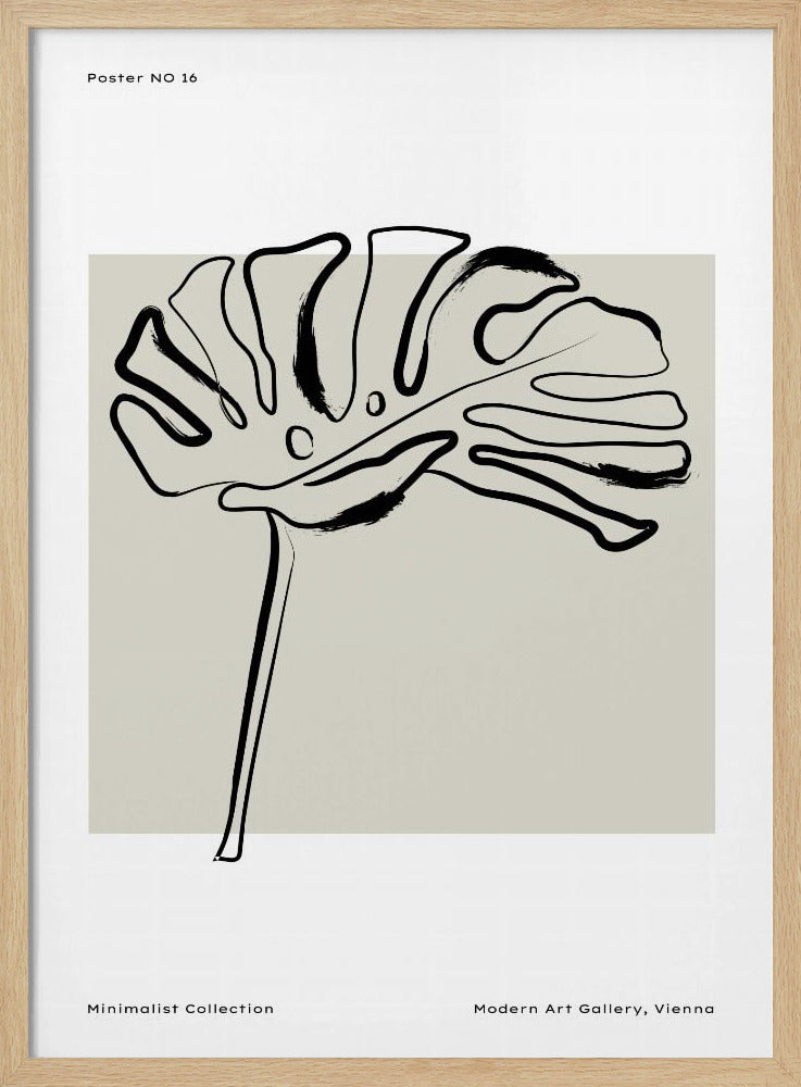 Leafy Elegance | Poster