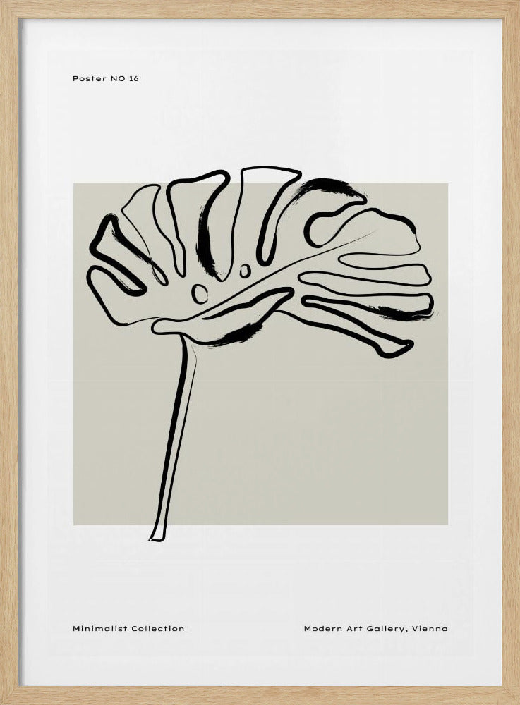 Leafy Elegance | Poster