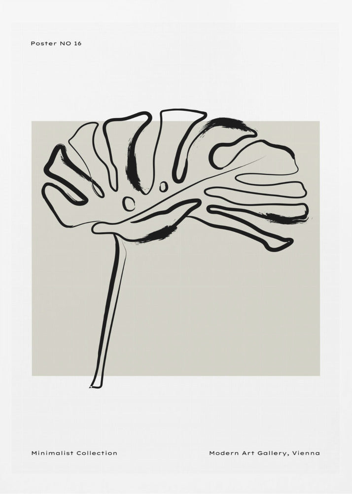 Leafy Elegance | Poster