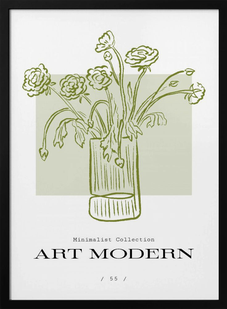 Flower Vase Sketch | Poster