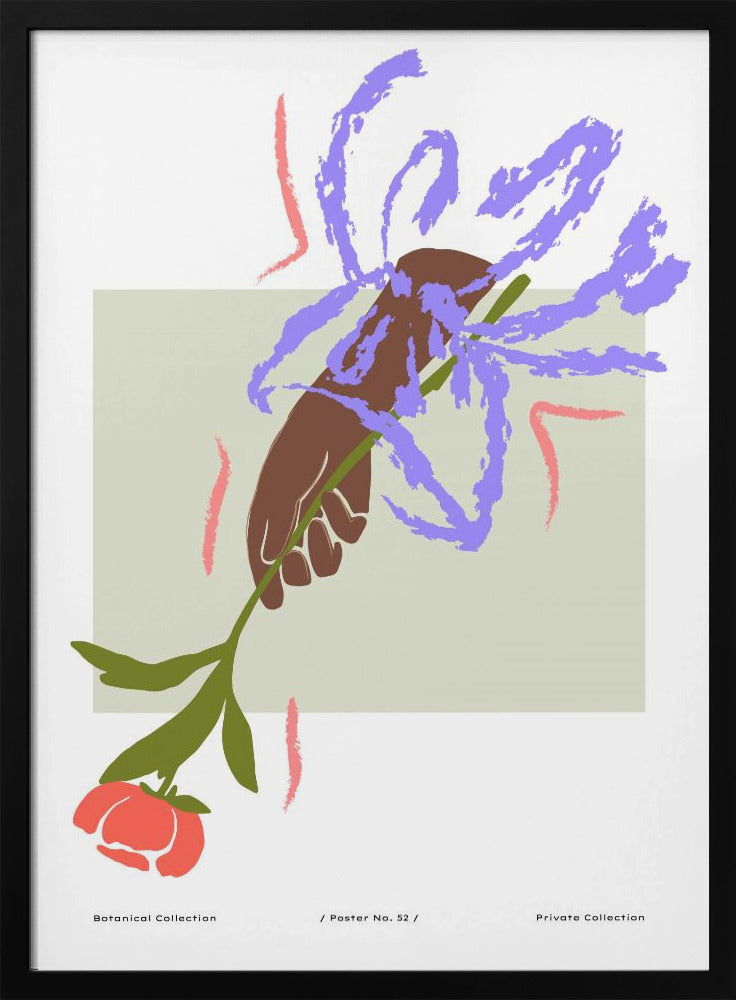 Handing Blooms | Poster