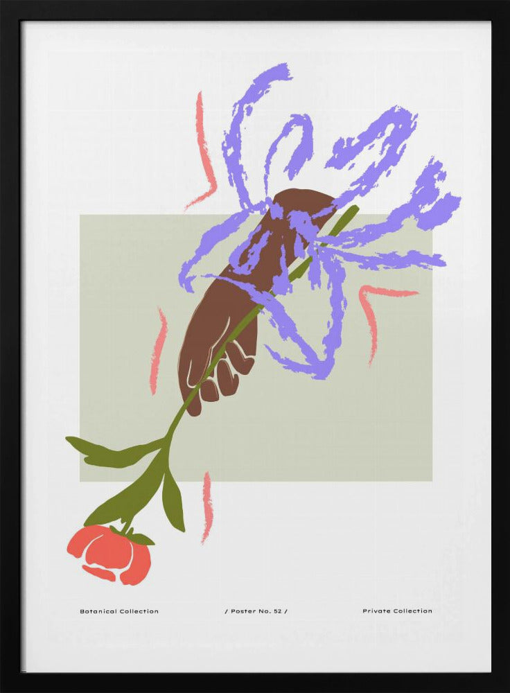 Handing Blooms | Poster