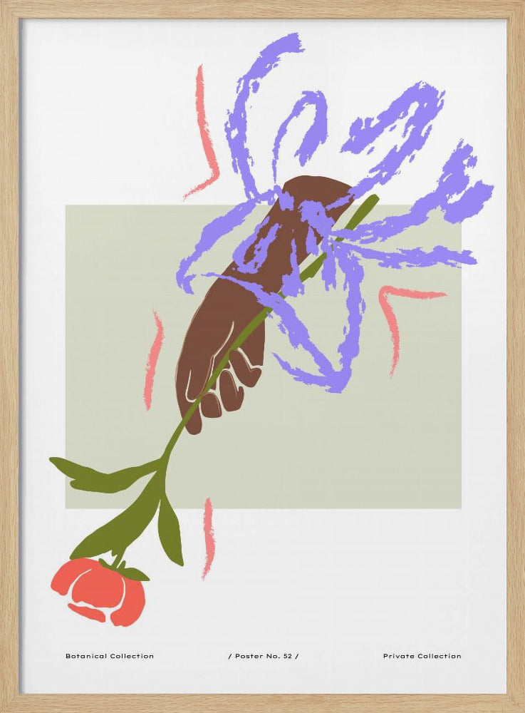 Handing Blooms | Poster