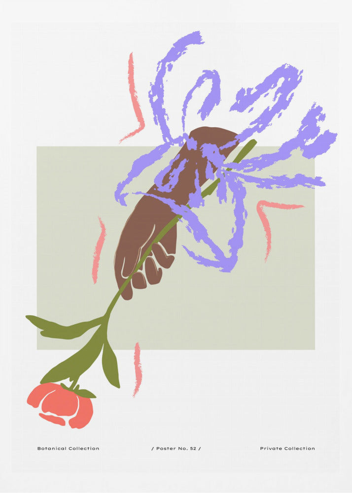 Handing Blooms | Poster