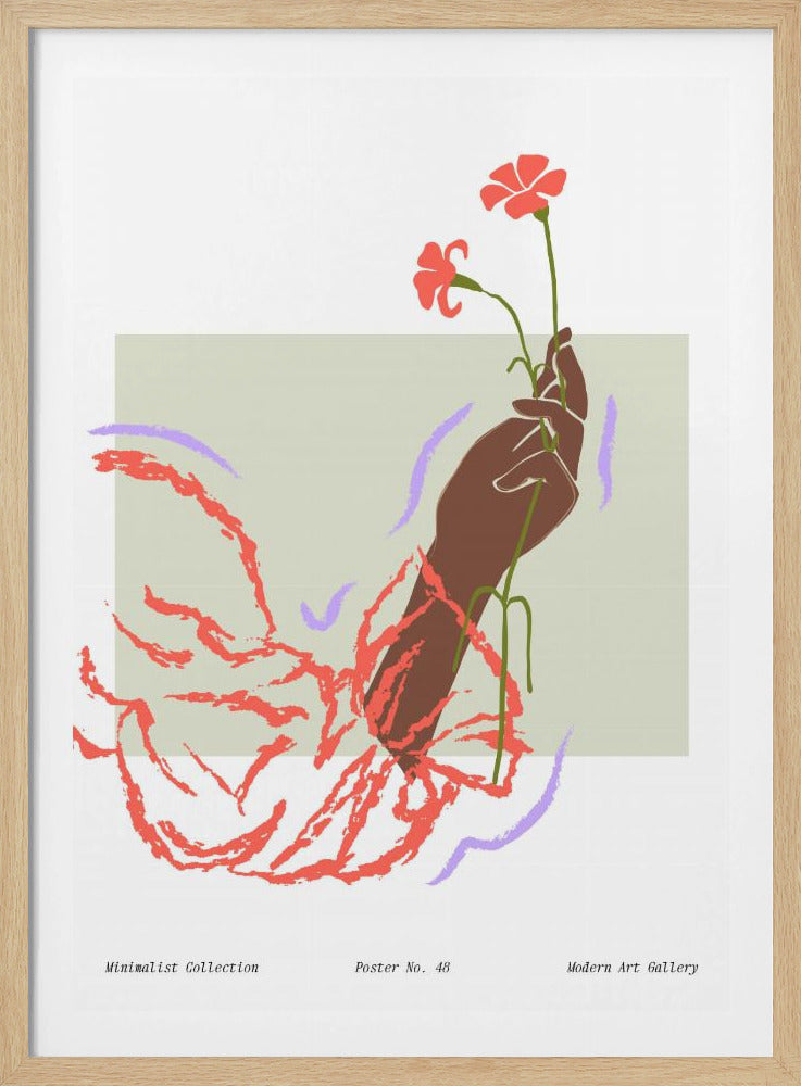 Blossom Embrace | Poster