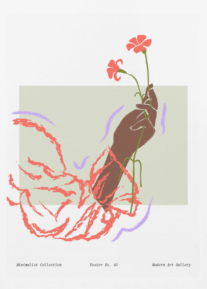 Blossom Embrace | Poster