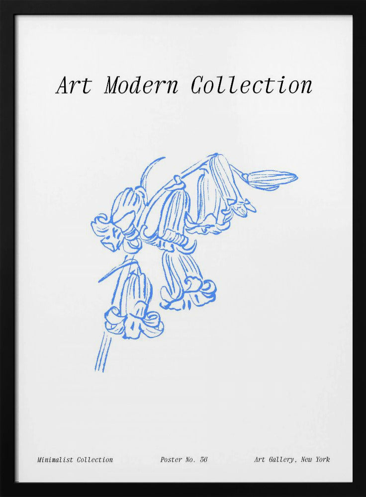 Bluebell Minimalism | Poster