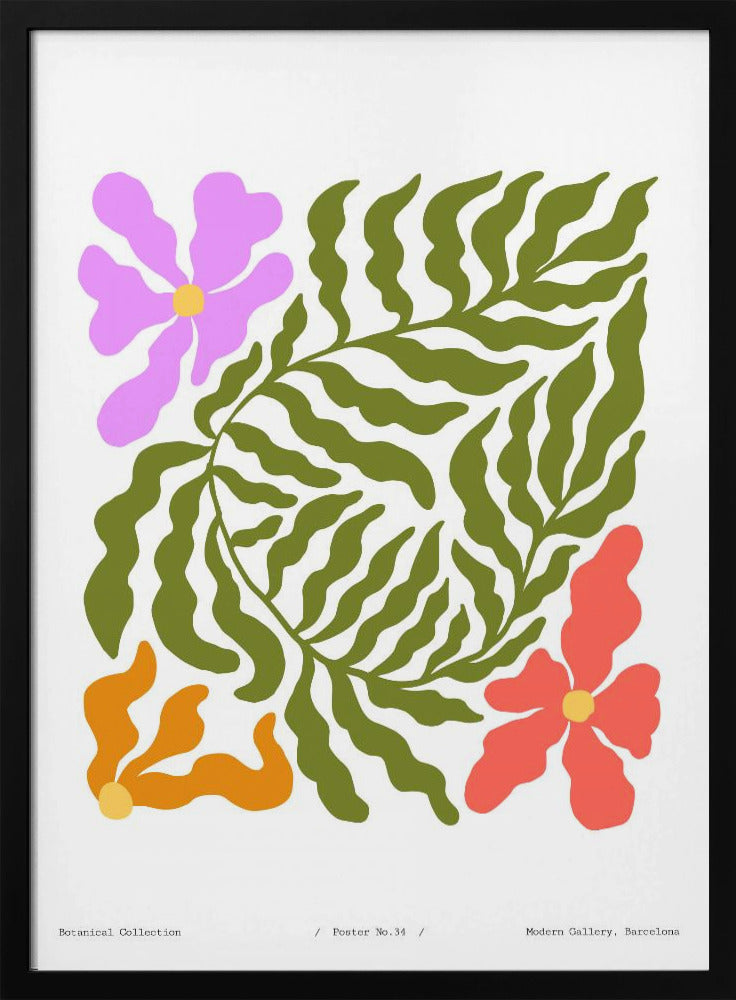 Floral Harmony | Poster