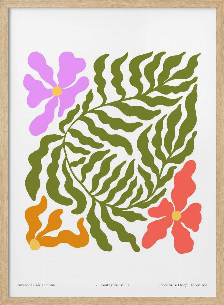 Floral Harmony | Poster