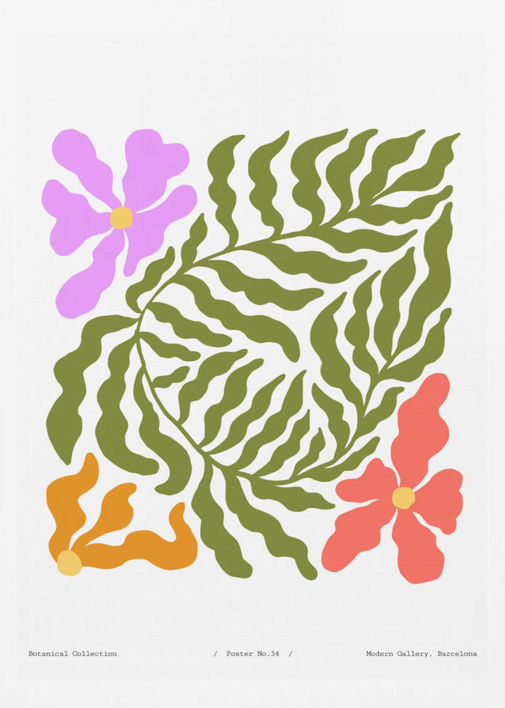 Floral Harmony | Poster