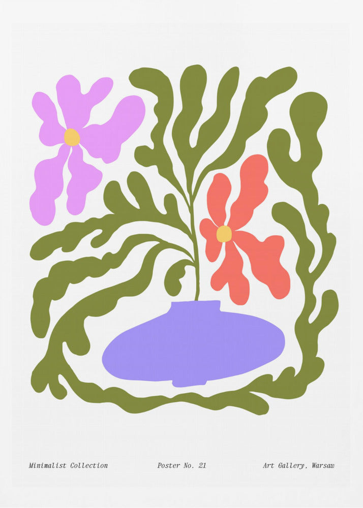 Floral Abstraction | Poster