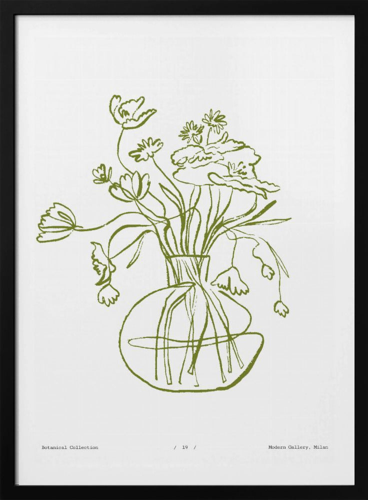 Vase of Wild Blooms | Poster